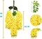 12 Pack Artificial Wisteria Flower Vines Garland, 3.75 Ft Flower Strings (Yellow)